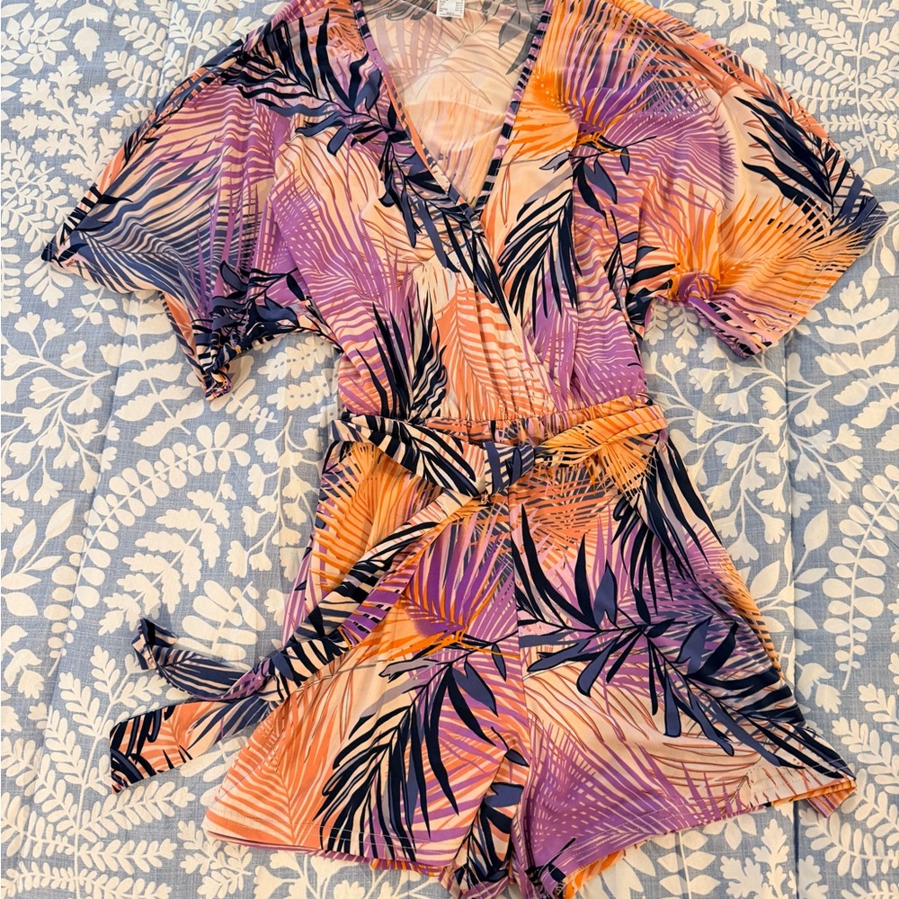 VENUS Tropical Print Swim Coverup